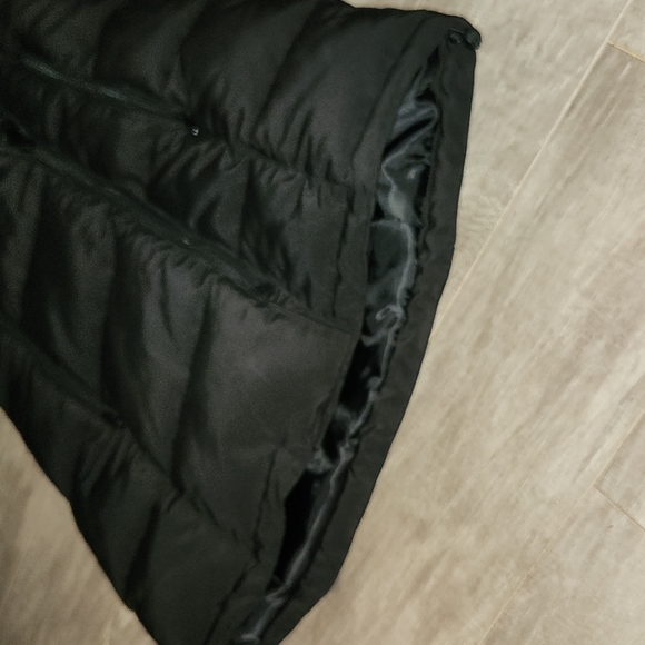 New Sam Edelman Asymmetrical Water Repellent Puffer Jacket - Picture 6 of 9